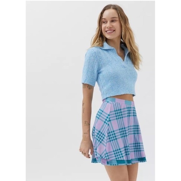 Urban Outfitters Sweaters - Urban Outfitters Women's Andrea Cropped Sweater Polo Size Large Spring Festival